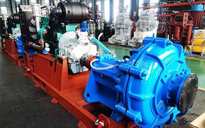 Which pump is good for slurry?