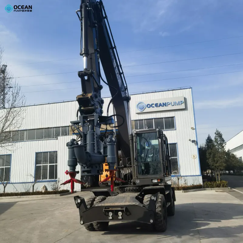 High Power Excavator With Submersible Pump High Power Excavator With Submersible Pump