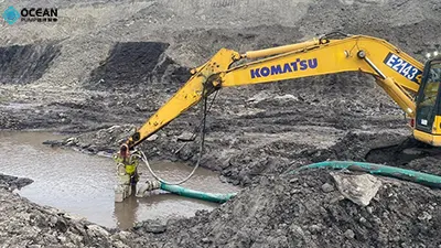 What is DMD  Excavator Hydraulic Sand Pump?