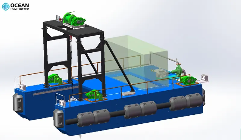 Pipeline Layout Of An Old Dredger Pipeline Layout Of An Old Dredger