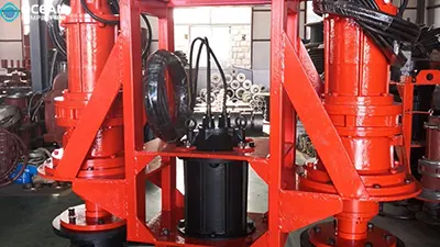 Details of DMD 600-15-55KW Submersible Sand Pump for Beach Restoration at Maldivian Hotels